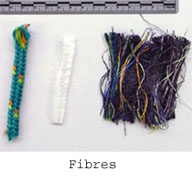 echantillon de fibres police scientfique