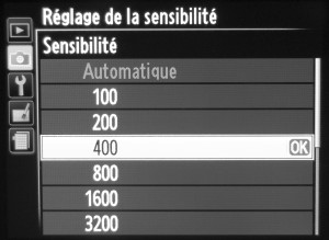 sensibilité-ISO