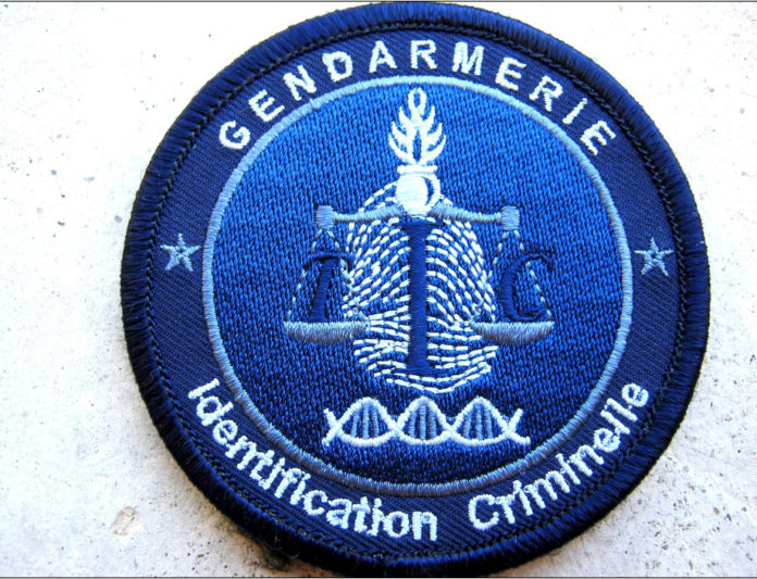 Ecusson TIC gendarmerie scientifique