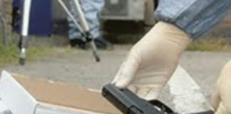 Découverte d’une arme à feu