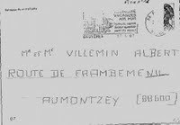 Enveloppe 27-04-1983 affaire gregory police scientifique