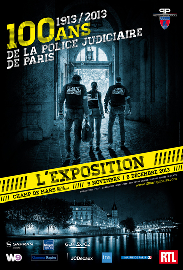exposition centenaire de la Police Judiciaire parisienne scientifique