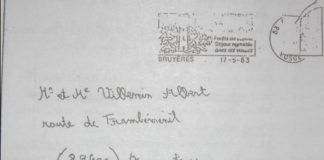 Affaire Grégory – écrits du corbeau écrit corbeau